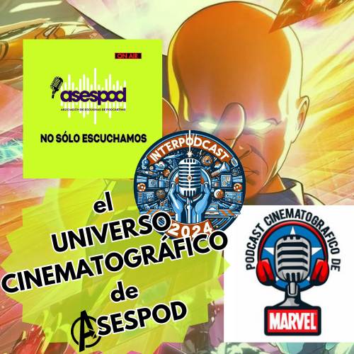 logo del Podcast Cinematográfico de ASESPOD por la iniciativa Interpodcast2024